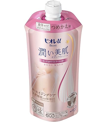 Amazon | ビオレu 潤い美肌ボディウォッシュ ローズ&ホワイトブーケの